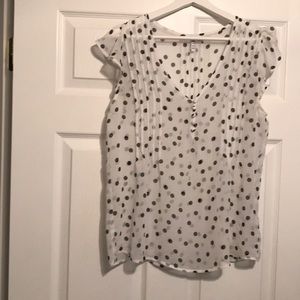 Polka dots blouse